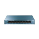 TP-LINK TP-LINK | 8-portowy przełącznik sieciowy 10/100/1000Mb/s do komputerów stacjonarnych | LS108G | Niezarządzany | Do komputerów st