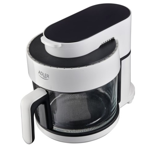 Adler Sp. z o.o. Adler Air Fryer Oven with Glass Bowl | AD 6316 | Power 1200 W | Capacity 3 L | Convection | White/Black