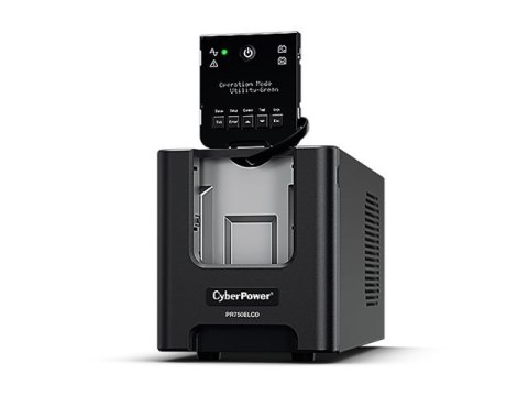 CyberPower CyberPower | Systemy UPS z aplikacją Smart App | PR750ELCD | 750 VA | 675 W