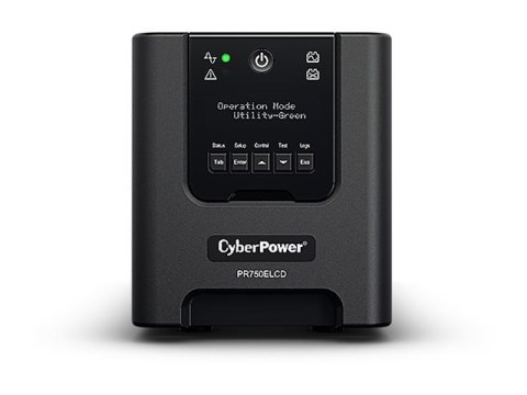 CyberPower CyberPower | Systemy UPS z aplikacją Smart App | PR750ELCD | 750 VA | 675 W