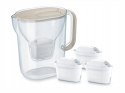 Dzbanek Brita Essential XL+3 wkłady (piaskowy)