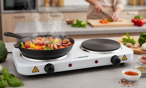 ESPERANZA KUCHENKA ELEKTRYCZNA YELLOWSTONE 1500W + 1000W EKH014W