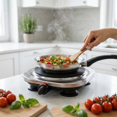 Kuchenka Adler CR 6510 (1 pole grzejne; 1500W)