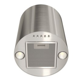 Okap kominowy MAAN Elba Mini WPB 431 50 cm | LED | filtry aluminiowe | satyna