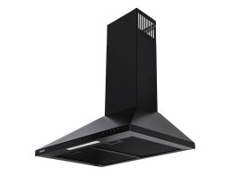 Okap kominowy MAAN Vela 2 50 cm | LED | filtry aluminiowe | czarny