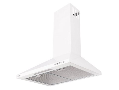 Okap kominowy MAAN Vela 2 60 cm | LED | filtry aluminiowe | biały