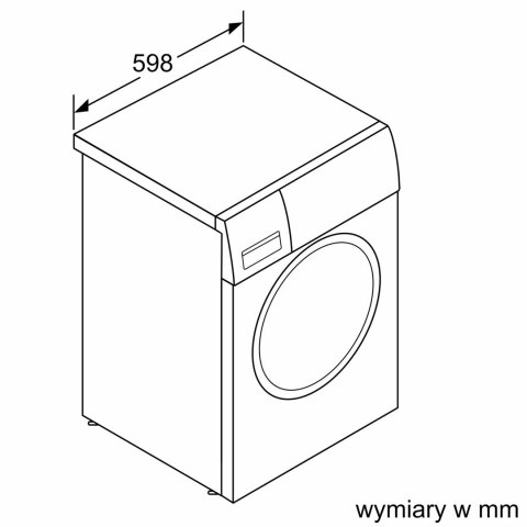 Pralka Bosch WGG244Z0PL Serie 6 9 kg 1400 obr/min | program parowy | ActiveWater Plus | WiFi Home Connect