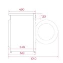 Pralka TEKA WM 20841 W PL