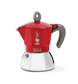 Bialetti kawiarka New Moka Induction 4tz czerwona