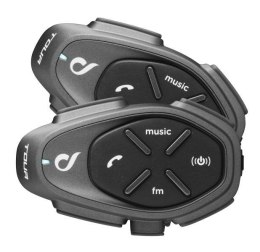 Interkom motocyklowy INTERPHONE TOUR HD, komplet na 2 kaski