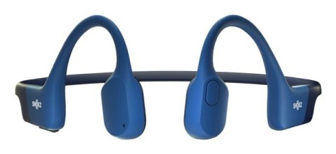 Słuchawki bezprzewodowe kostne Shokz OpenRun USB-C niebieskie