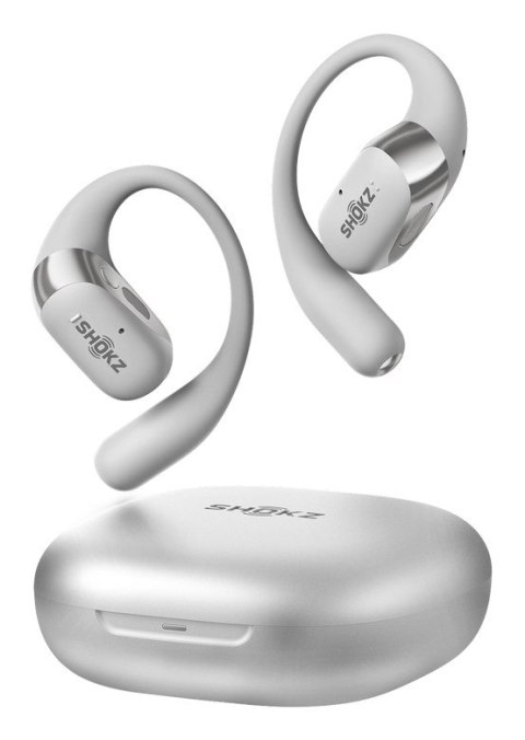 Słuchawki douszne bezprzewodowe Shokz OpenFit 2+ szare