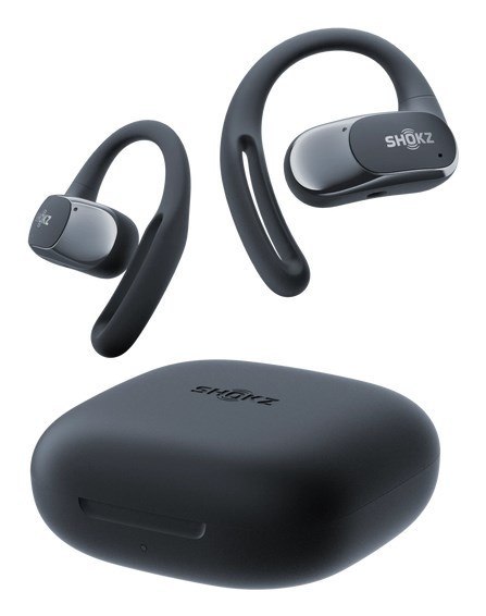 Słuchawki douszne bezprzewodowe Shokz OpenFit Air czarne