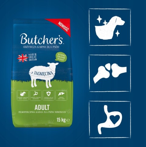 Butcher's Original jagnięcina karma dla psa 15kg
