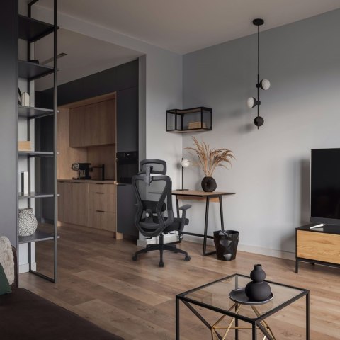 Activejet Ergonomiczny fotel biurowy T5 czarny