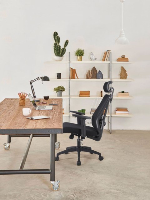 Activejet Ergonomiczny fotel biurowy T5 czarny