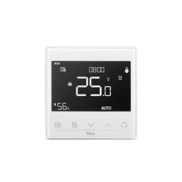 Termostat do sterowania ogrzewaniem podłogowym Nice Warm-Control White