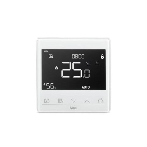 Termostat do sterowania ogrzewaniem podłogowym Nice Warm-Control White
