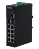 Switch Dahua PFS3211 PoE 8xGE, czarny