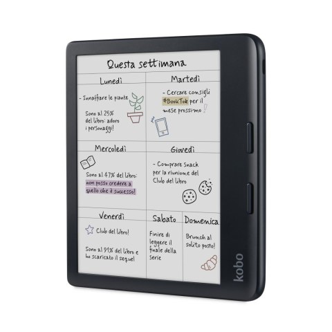 Czytnik E-booków Kobo Libra Colour 7" 32GB Wi-Fi Czarny