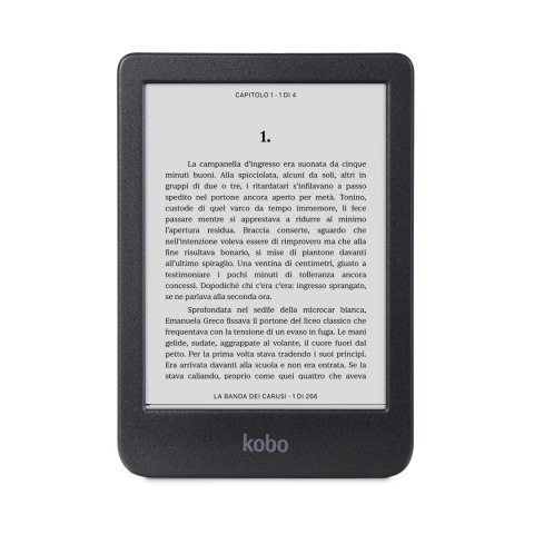 Czytnik e-booków Kobo Clara BW 6" E-Ink Carta 1300 HD 16GB WI-FI Black