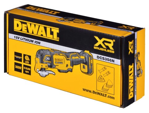 Narzędzie wielofunkcyjne 18v bez aku i ład DCS356NT DEWALT