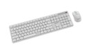 GEMBIRD BEZPRZEWODOWY ZESTAW KLAWIATURY + MYSZ SILENT KEY PRO BUSINESS, BIAŁY, UKŁAD US
