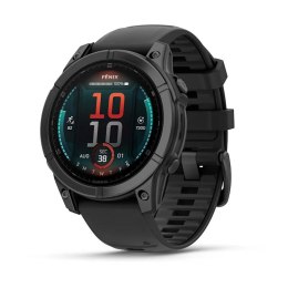 Zegarek sportowy Garmin Fenix E AMOLED 47mm Czarny