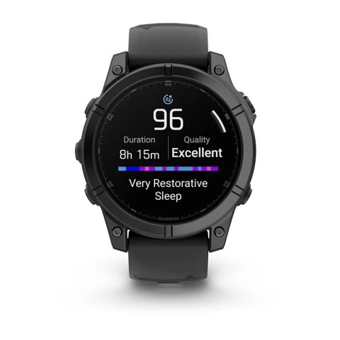 Zegarek sportowy Garmin Fenix E AMOLED 47mm Czarny