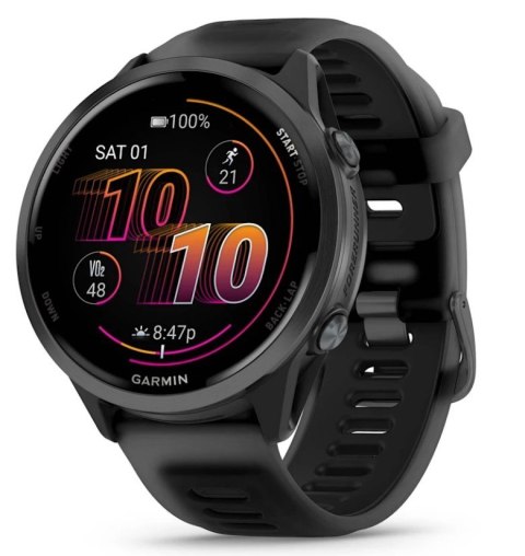Zegarek sportowy Garmin Forerunner 570 AMOLED 47mm Czarny
