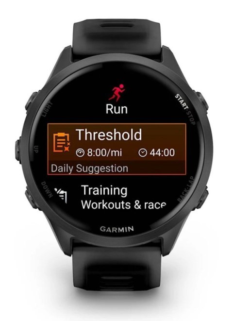 Zegarek sportowy Garmin Forerunner 570 AMOLED 47mm Czarny
