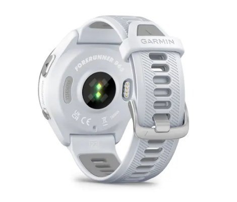 Zegarek sportowy Garmin Forerunner 965 AMOLED 47mm Mleczny Kwarc
