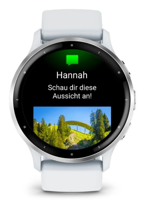 Zegarek sportowy Garmin Venu 3 AMOLED 45mm Whitestone