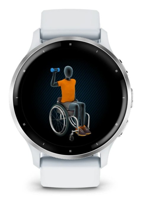 Zegarek sportowy Garmin Venu 3 AMOLED 45mm Whitestone