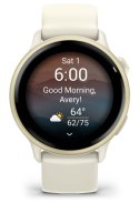 Zegarek sportowy Garmin Vivoactive 6 AMOLED 42mm Bone