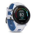 Zegarek sportowy Garmin Forerunner 265 AMOLED 46mm Mleczny Kwarc