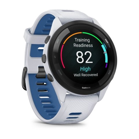 Zegarek sportowy Garmin Forerunner 265 AMOLED 46mm Mleczny Kwarc