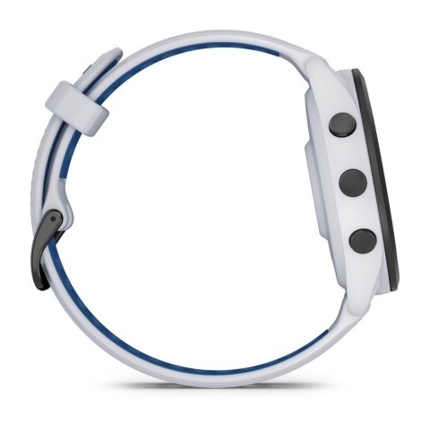 Zegarek sportowy Garmin Forerunner 265 AMOLED 46mm Mleczny Kwarc