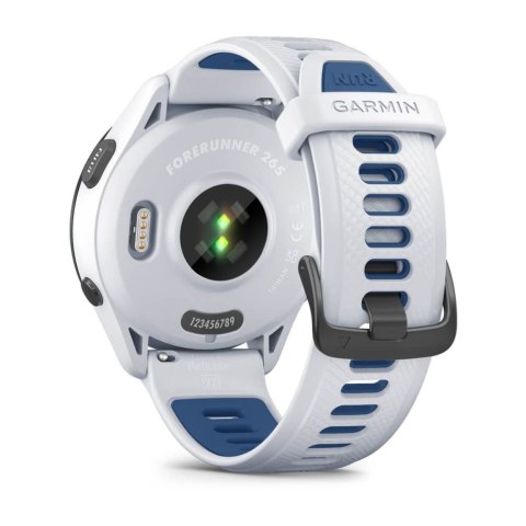 Zegarek sportowy Garmin Forerunner 265 AMOLED 46mm Mleczny Kwarc