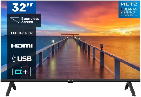 Telewizor METZ 32MTH2000Z LED 32" HD Ready Dolby Digital Plus DVB-T2 Czarny