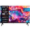 Telewizor METZ 43MQH7030Z QLED 43" Full HD Google TV Dolby Digital DVB-T2 Czarny