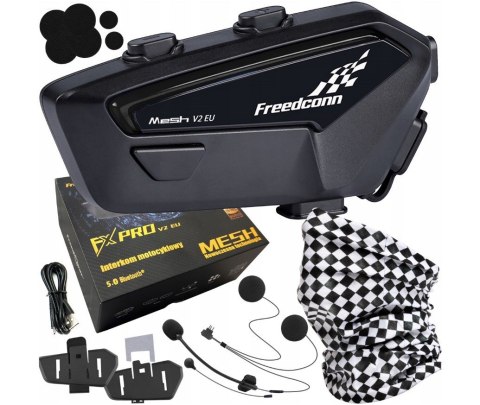FreedConn Interkom motocyklowy FreedConn FX Pro V2 EU MESH