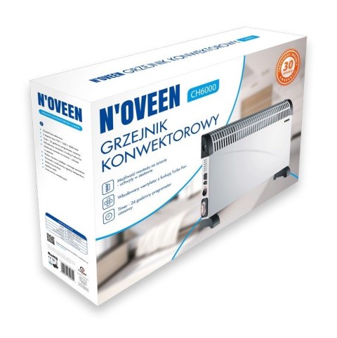 Grzejnik konwektorowy NOVEEN CH6000 Timer Turbo Fan