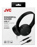 Słuchawki nauszne JVC HA-S33UC USB-C Czarne