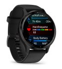 Zegarek sportowy Garmin Venu 3 AMOLED 45mm Czarny