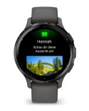 Zegarek sportowy Garmin Venu 3S AMOLED 41mm Pebble Grey