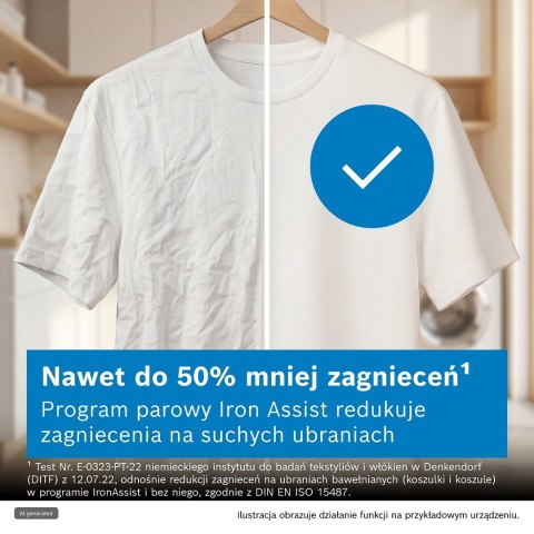 Pralka Bosch WGG244Z0PL Serie 6 9 kg 1400 obr/min | program parowy | ActiveWater Plus | WiFi Home Connect