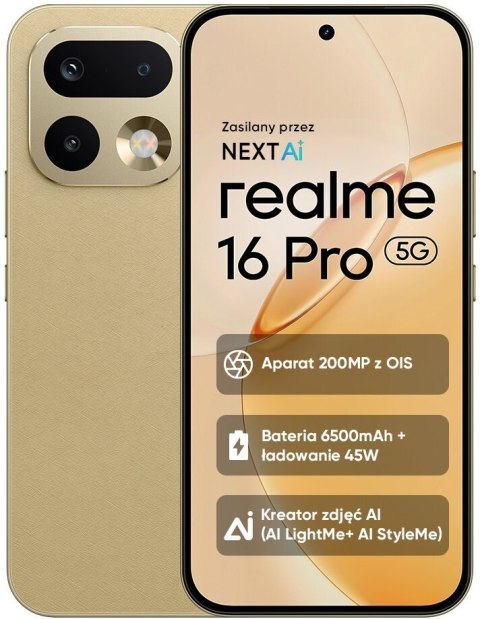 Realme 16 Pro 5G 8/512GB Master Gold