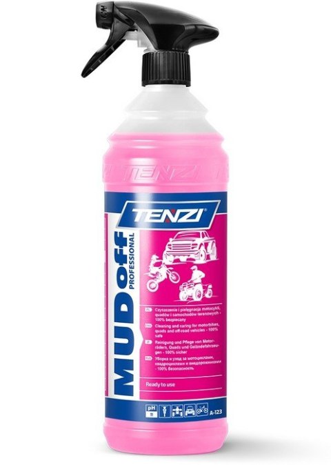 TENZI ŚRODEK DO MYCIA ROWERÓW, QUADÓW, KOSIAREK MUD OFF 1L