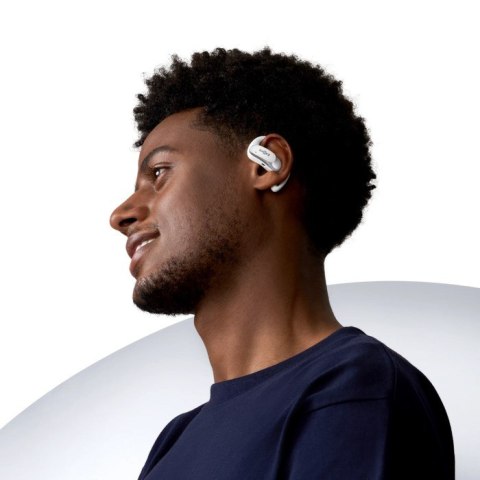 SHOKZ Słuchawki douszne bezprzewodowe Shokz OpenFit Air białe